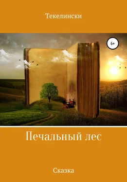 Текелински Печальный лес обложка книги