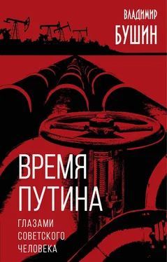 Владимир Бушин Время Путина. Глазами советского человека обложка книги