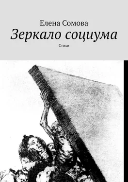 Елена Сомова Зеркало социума. Стихи обложка книги