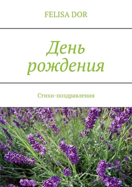 Felisa Dor День рождения. Стихи-поздравления обложка книги