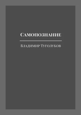 Владимир Туголуков Самопознание обложка книги
