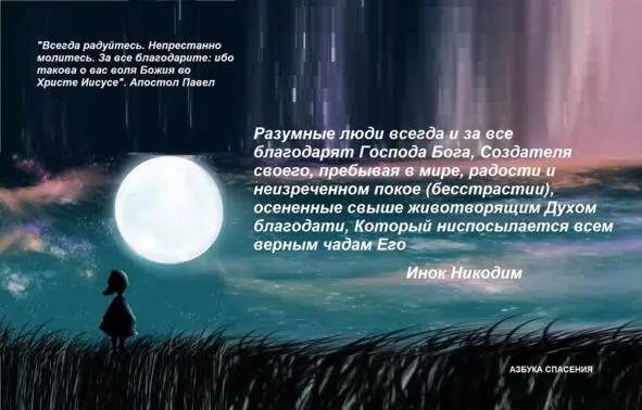 Разумные люди всегда и за все благодарят Господа Бога Создателя своего - фото 15
