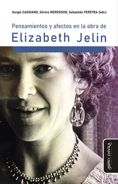 Sergio Caggiano Pensamientos y afectos en la obra de Elizabeth Jelin обложка книги