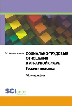 Риля Салахутдинова Социально-трудовые отношения в аграрной сфере. Теория и практика обложка книги