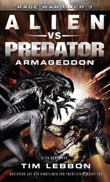 Tim Lebbon ALIEN VS PREDATOR: ARMAGEDDON обложка книги