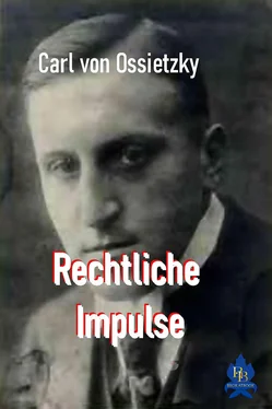 Carl von Ossietzky Rechtliche Impulse обложка книги