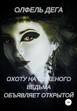 Олфель Дега Охоту на суженого ведьма объявляет открытой обложка книги
