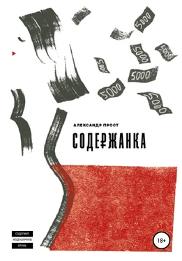 Александр Прост Содержанка обложка книги