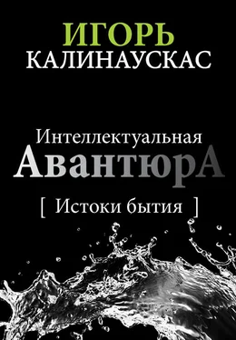 Игорь Калинаускас Интеллектуальная авантюра I. Истоки бытия обложка книги