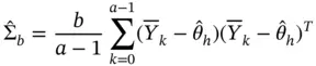 Univariate and multivariate batch means estimators have been studied in MCMC - фото 657