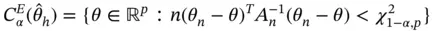 Let denote the determinant The volume of this ellipsoidal confidence region - фото 629