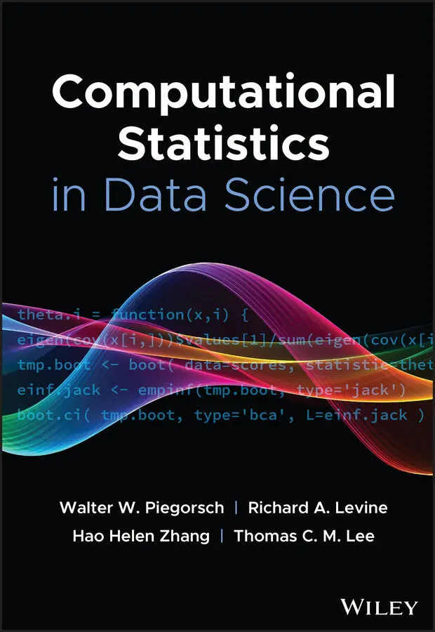Table of Contents 1 Cover 2 Title Page Computational Statistics in Data - фото 1