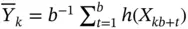 The batch means estimator of is Univariate and multivariate batc - фото 655