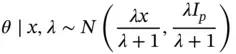 If the true value of is unknown it is often estimated from the marginal - фото 761