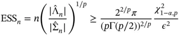 Thus simulation is terminated when the number of effective samples is larger - фото 714