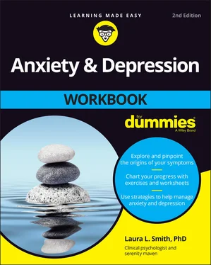 Laura L. Smith Anxiety and Depression Workbook For Dummies обложка книги