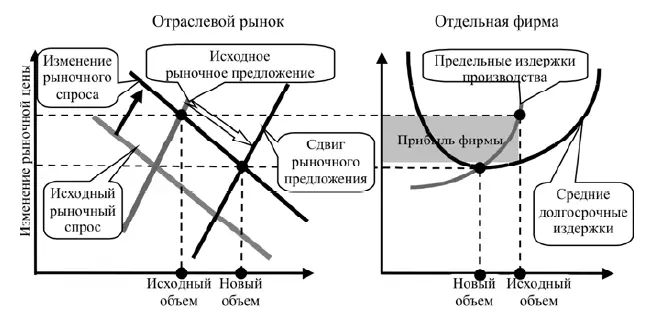 Рис 23 Механизм действия рынка совершенной конкуренции Допущение об - фото 3