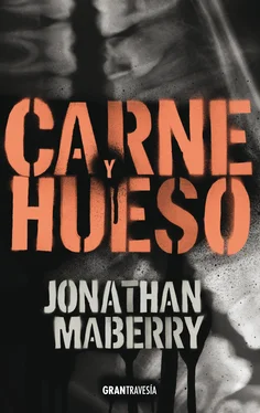 Jonathan Maberry Carne y hueso обложка книги