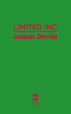 Jacques Derrida Limited Inc обложка книги