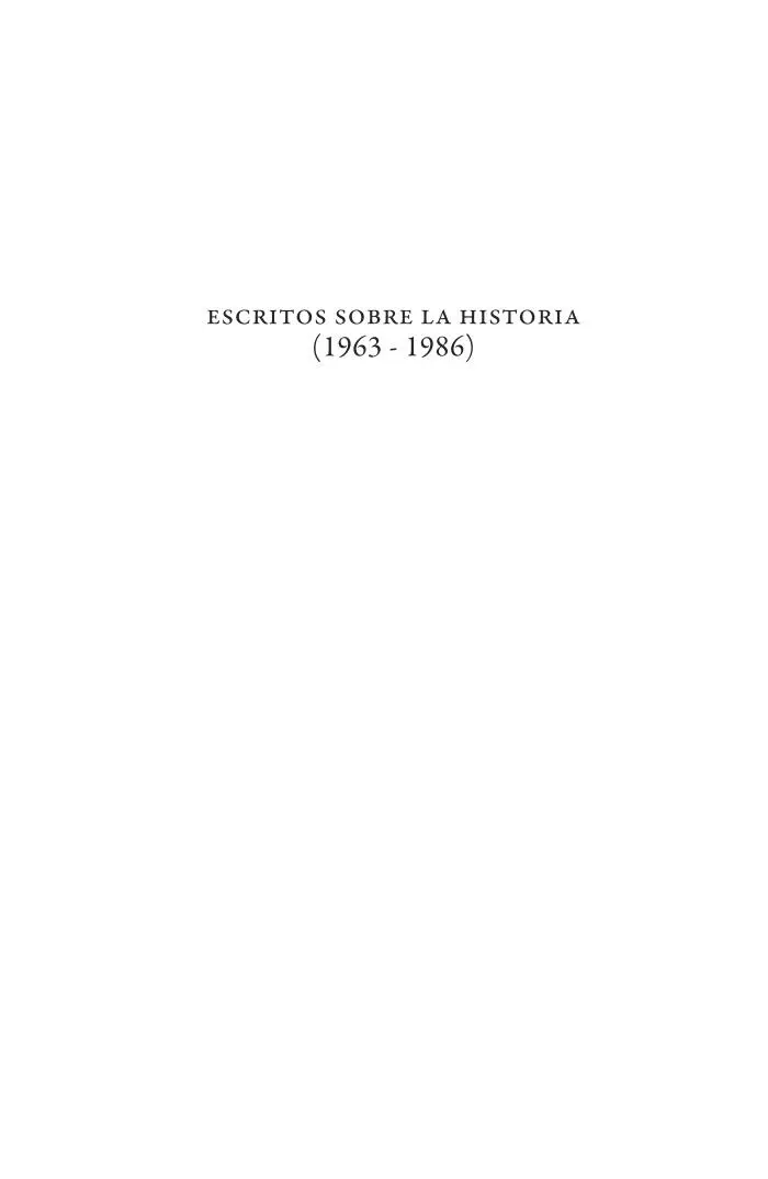 Título original Écrits sur lhistoire 19631986 Presses Universitaires de - фото 2