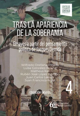 Luisa González Reiche Tras la apariencia de la soberanía обложка книги