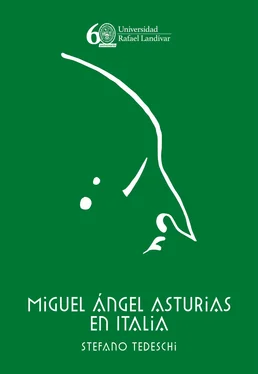 Stefano Tedeschi Miguel Ángel Asturias en Italia обложка книги