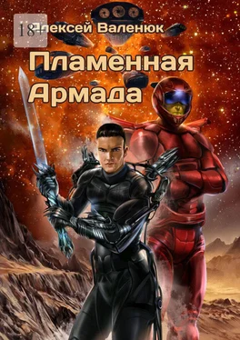 Алексей Валенюк Пламенная Армада обложка книги