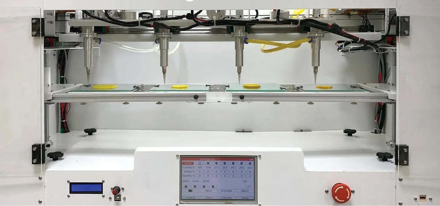 Figure 26 3D printing of material supply using multihead 3D food printer - фото 23