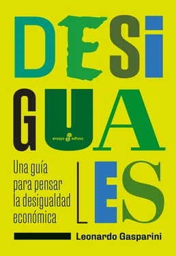 Leonardo Gasparini Desiguales обложка книги