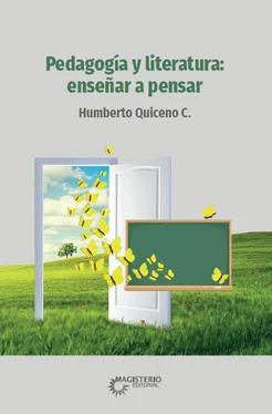 Humberto Quiceno Castrillón Pedagogía y literatura: enseñar a pensar обложка книги