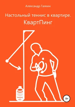 Александр Галкин Настольный теннис в квартире. КвартПинг обложка книги