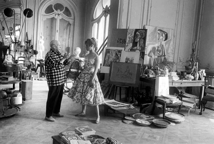 Брижит Бардо в гостях у Пабло Пикассо Фото Жерома Бьера Канны вилла - фото 1