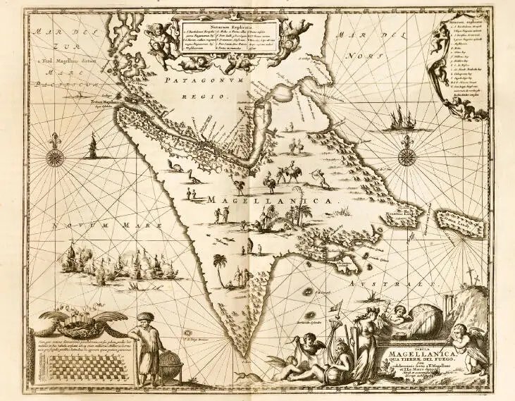 Imagen 10 Magellanica The New World John Ogilby edición de1671 cortesía - фото 33