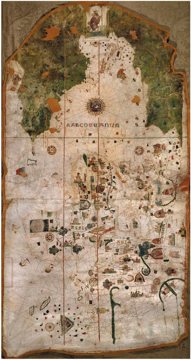 Figura 3 Mapa Juan de la Cosa 1500 Cortesía de Museo Naval de Madrid - фото 18