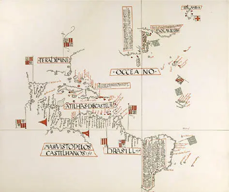 Figura 2 Mapa manuscrito Jorge Reinel ha 1519 Cortesía de Valdeperillos - фото 17