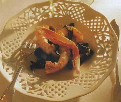 Лангустины запеченные с грибами Langoustines poêlées aux champignons На 4 - фото 18