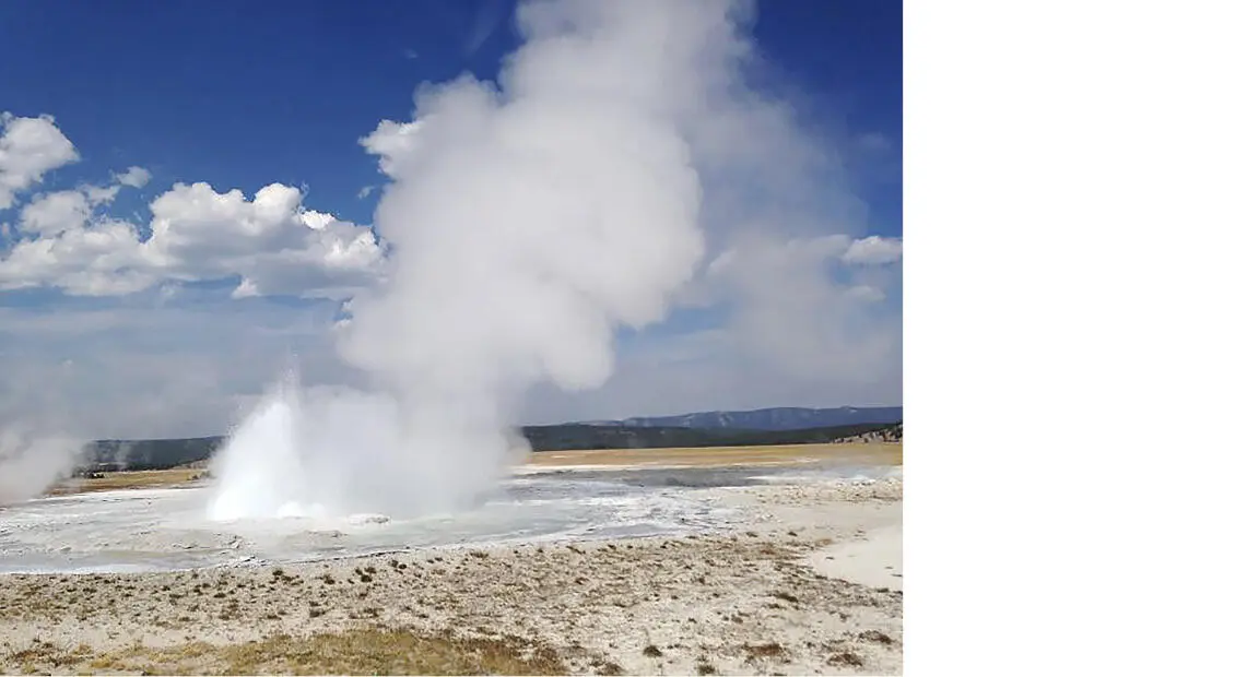 Wer es aushält lebt Old Faithful der berühmte Geysir Kalifornien 5 Juli - фото 5