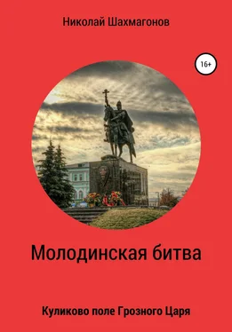 Николай Шахмагонов Молодинская битва. Куликово поле Грозного Царя обложка книги