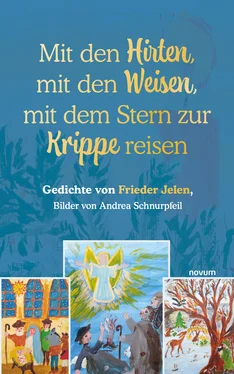 Frieder Jelen Mit den Hirten, mit den Weisen, mit dem Stern zur Krippe reisen обложка книги