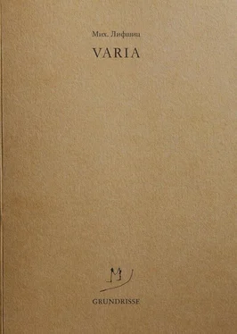 Михаил Лифшиц Varia обложка книги