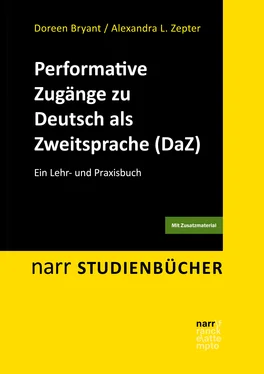 Alexandra Lavinia Zepter Performative Zugänge zu Deutsch als Zweitsprache (DaZ) обложка книги