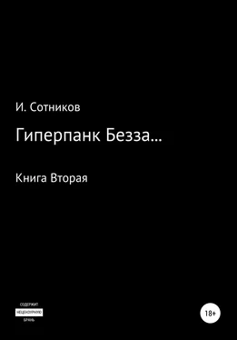Игорь Сотников Гиперпанк Безза… Книга вторая обложка книги