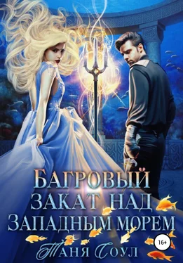 Таня Соул Багровый закат над Западным морем обложка книги
