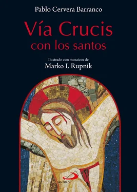 Pablo Cervera Barranco Vía crucis con los santos обложка книги
