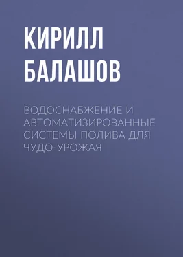 Кирилл Балашов Водоснабжение и автоматизированные системы полива для чудо-урожая обложка книги