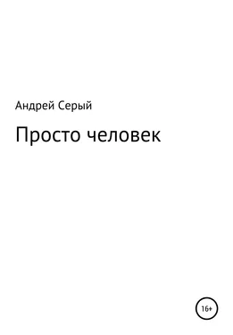 Андрей Серый Просто человек обложка книги