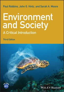 Paul Robbins Environment and Society обложка книги