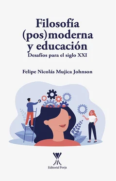 Felipe Nicolás Mujica Johnson Filosofía (pos) moderna y educación обложка книги