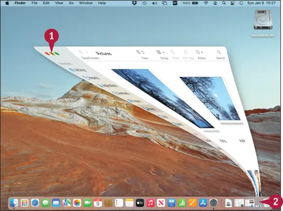 Note You can also close a window by pressing To close all the windows - фото 272