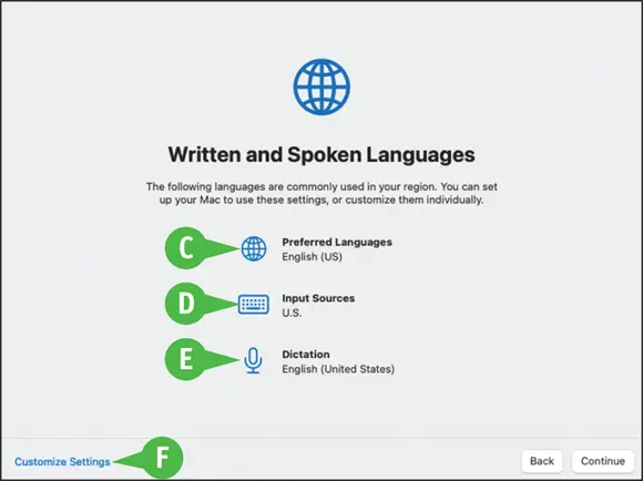 On the Written and Spoken Languages screen verify that Preferred Languages - фото 98